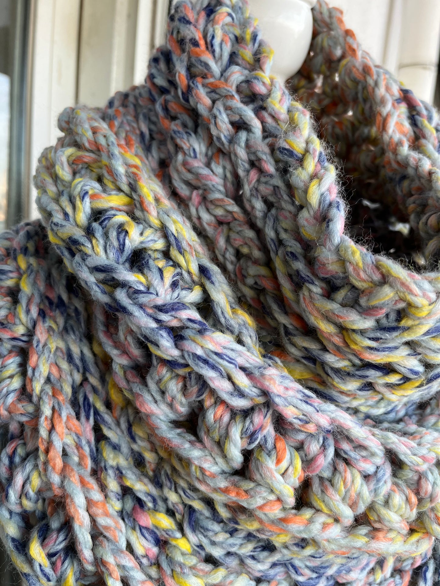 The 'CHARLIE' chunky cowl/scarf