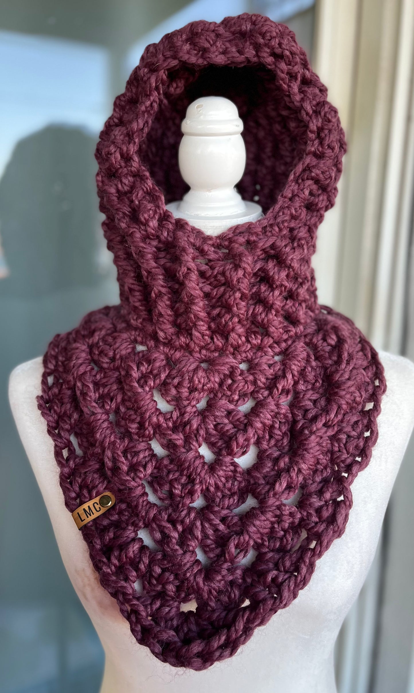 NETTY - Hooded Bandana Scarf