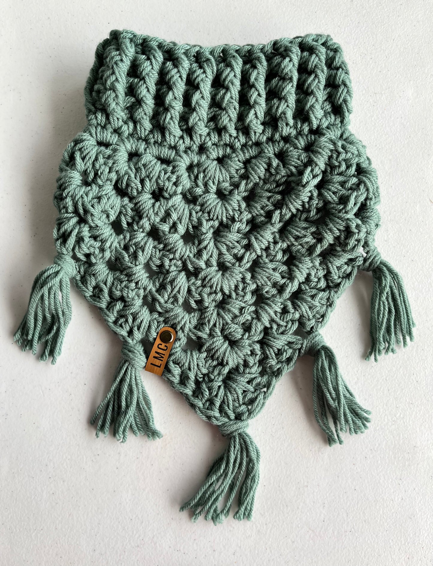 Bandana Scarf KIDS - "MODA" (full tassle)